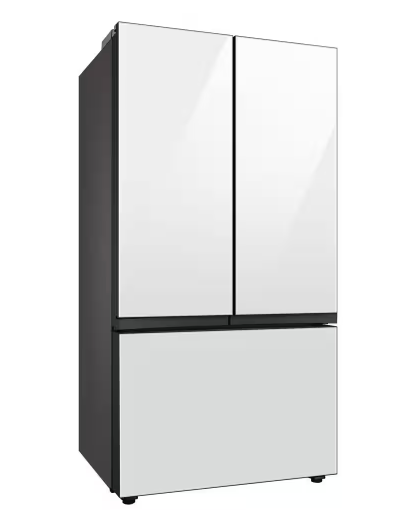 RF30BB6600APAA SAMSUNG Bespoke 30 cu. ft. 3-Door French Door Smart Refrigerator with Beverage Center, Standard Depth T2ID36