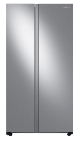 T2ID32 - 36 Inch Freestanding Side by Side Smart Refrigerator with 28 Cu. Ft. Total Capacity, Modern Design, All-Around Cooling, Fingerprint Resistant Finish, In-Door Ice Maker RS28A500ASR/AA