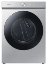 T3ID07 - Samsung - Bespoke 7.6 cu. ft. Ultra Capacity Electric Dryer with AI Optimal Dry and Super Speed Dry - Silver Steel DVE53BB8900TA3