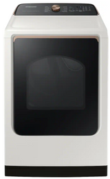 T4ID04 - 7.4 Cu. Ft. Smart Electric Dryer with Steam and Sensor Dry - Ivory DVE55CG7500EA3
