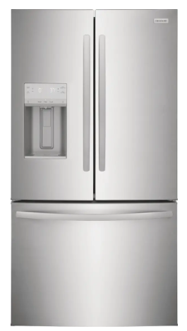 T6ID32 - Frigidaire - 28 Cu. Ft. Standard Depth French Door Refrigerator in Smudge-Proof Stainless Steel FRFS2823AF